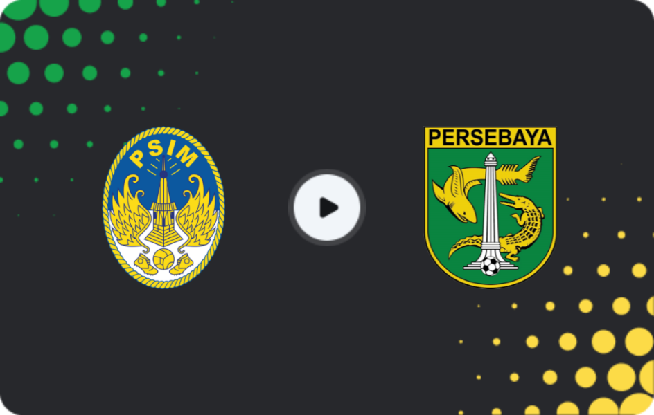 Where to watch PSIM — Persebaya Surabaya, Liga 1, 25.01.2026