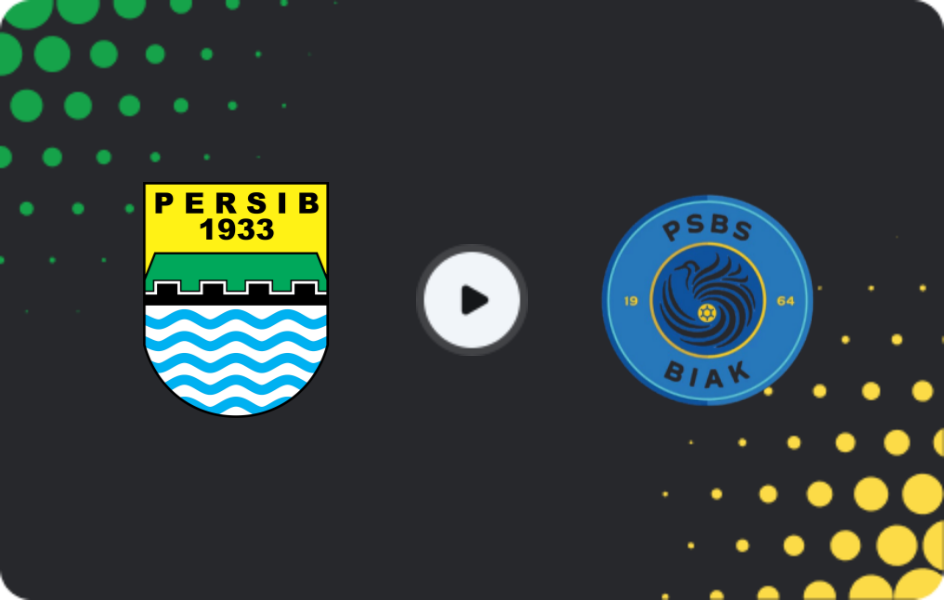 Where to watch Persib Bandung — PSBS, Liga 1, 25.01.2026