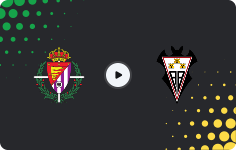 Where to watch Real Valladolid — Albacete, Segunda, 25.01.2026