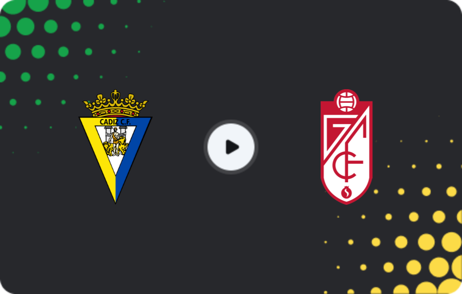 Where to watch Cadiz — Granada, Segunda, 25.01.2026