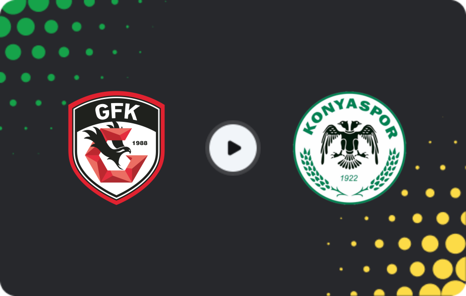 Where to watch Gaziantep — Konyaspor, Süper Lig, 25.01.2026