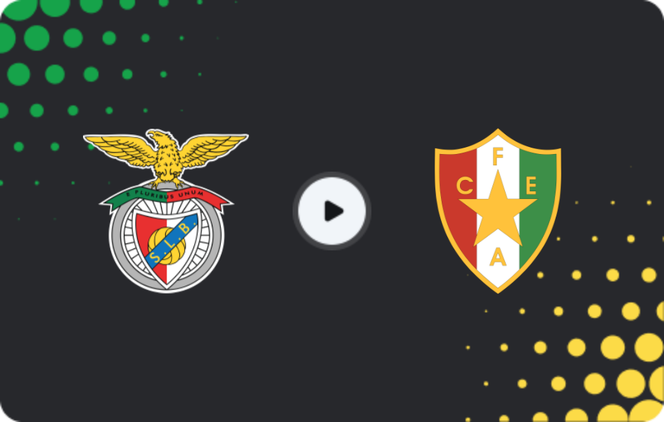 Where to watch Benfica — Estrela, Primeira Liga, 25.01.2026