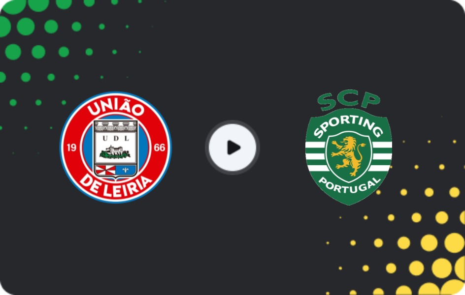 Where to watch União de Leiria — Sporting CP B, Segunda Liga, 25.01.2026