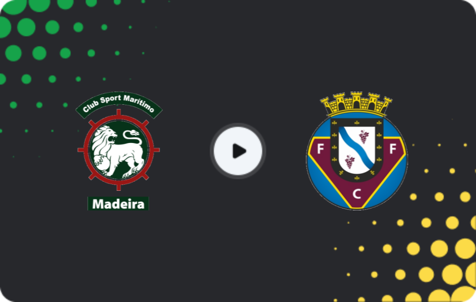 Where to watch Maritimo — Felgueiras, Segunda Liga, 25.01.2026