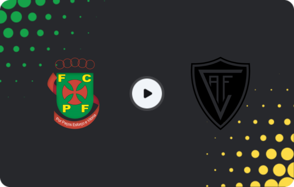 Where to watch Pacos Ferreira — Academico Viseu, Segunda Liga, 23.01.2026