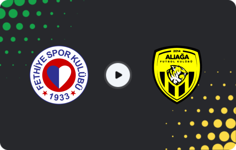 Where to watch Fethiyespor — Aliağa, 2. Lig, 24.01.2026
