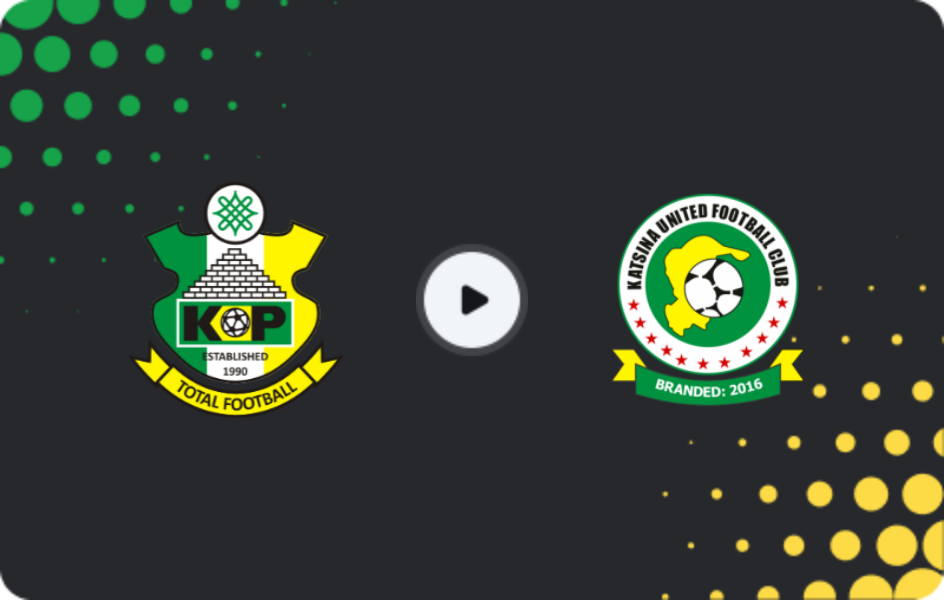 Where to watch Kano Pillars — Katsina United, NPFL, 25.01.2026