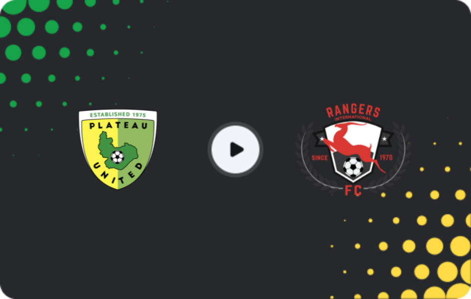 Where to watch Plateau United — Enugu Rangers, NPFL, 25.01.2026