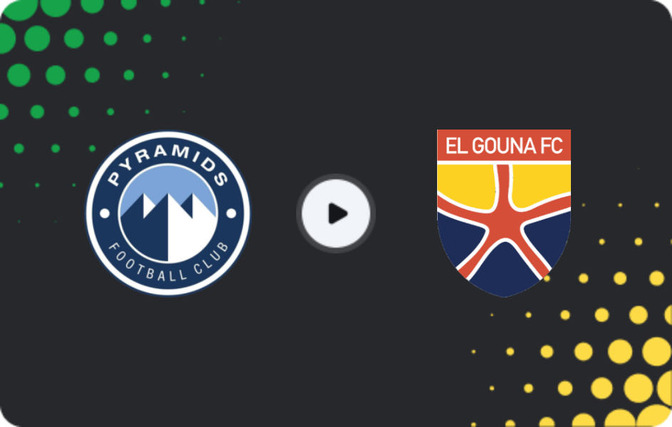 Where to watch Pyramids — El Gouna FC, Premier League, 27.01.2026