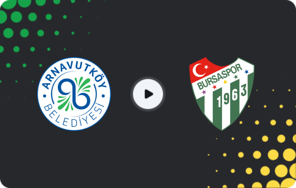 Where to watch Arnavutköy Belediyespor — Bursaspor, 2. Lig, 28.01.2026