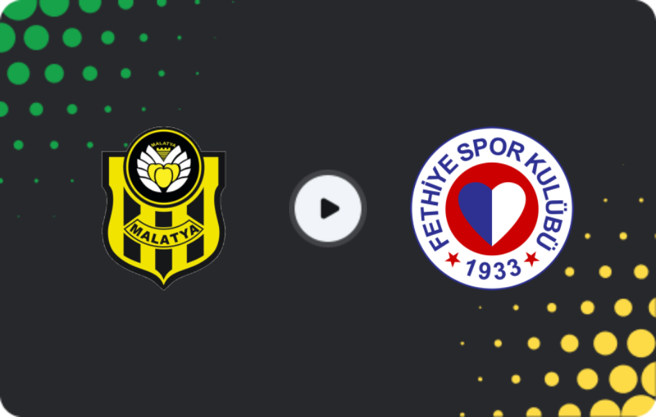 Where to watch Yeni Malatyaspor — Fethiyespor, 2. Lig, 28.01.2026