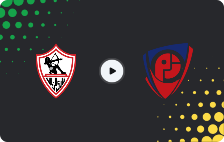 Where to watch Zamalek — Petrojet, Premier League, 28.01.2026