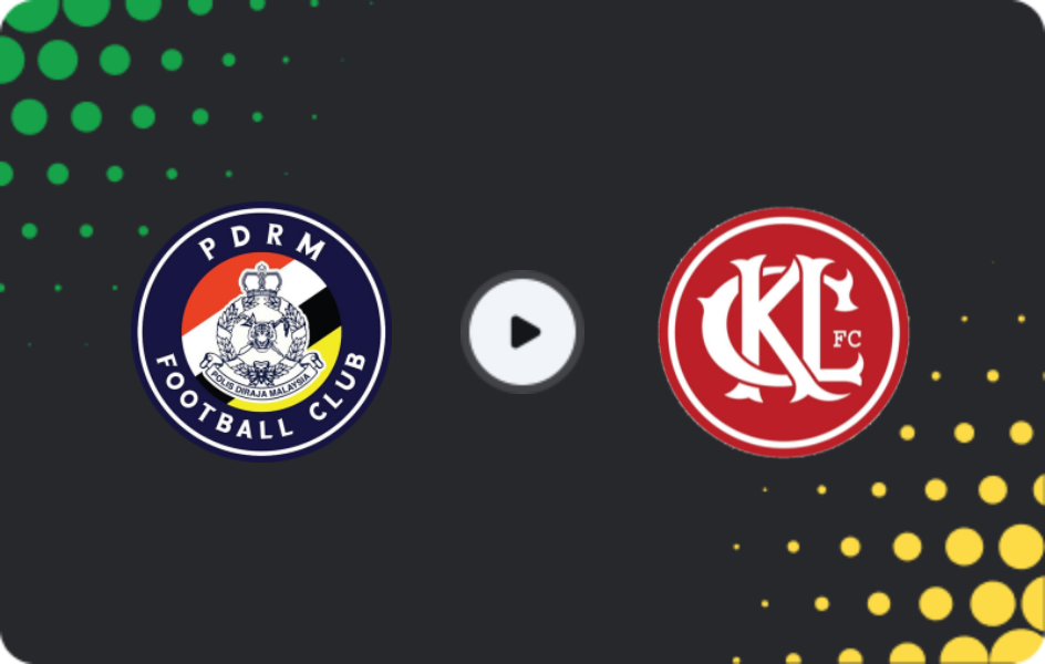 Where to watch PDRM — Kuala Lumpur City, Super League, 30.01.2026