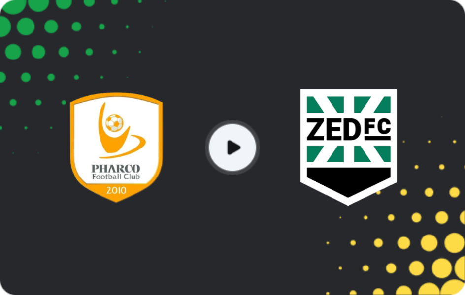 Where to watch Pharco — ZED, Premier League, 30.01.2026