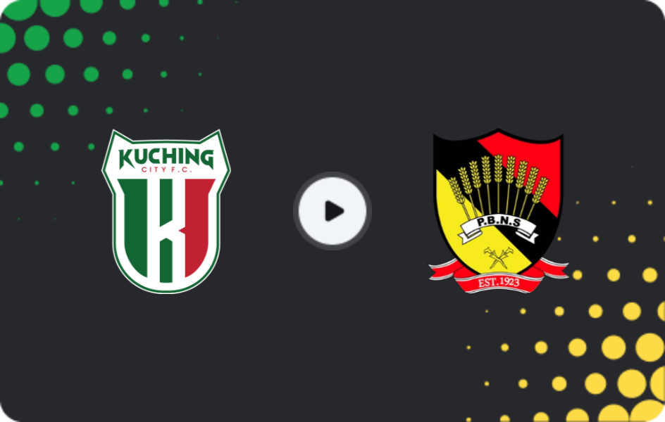 Where to watch Kuching City — Negeri Sembilan, Super League, 31.01.2026