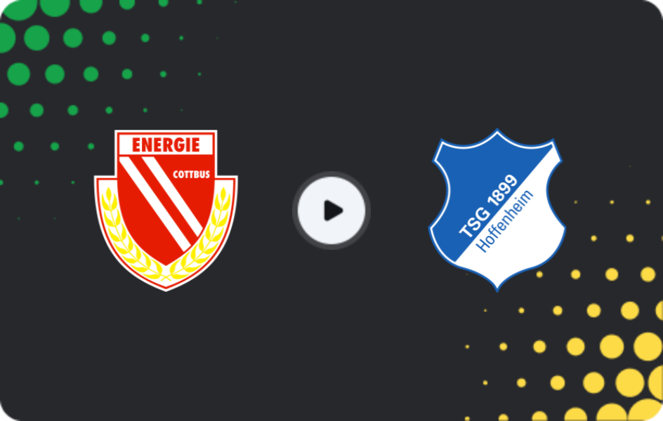 Where to watch Energie Cottbus — Hoffenheim II, 3. Liga, 31.01.2026