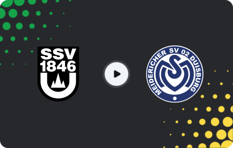 Where to watch Ulm 1846 — Duisburg, 3. Liga, 31.01.2026