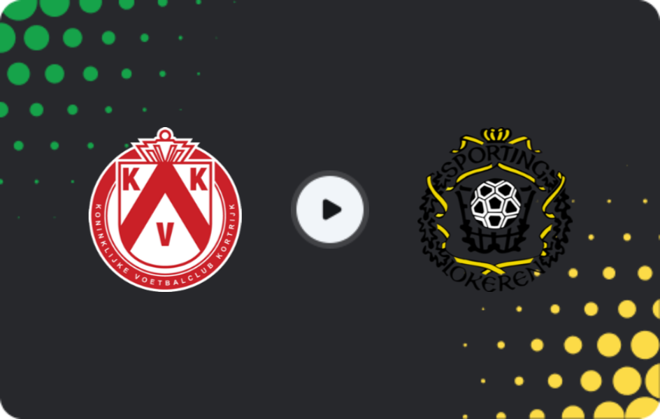 Where to watch Kortrijk — Lokeren-Temse, Challenger Pro League, 01.02.2026