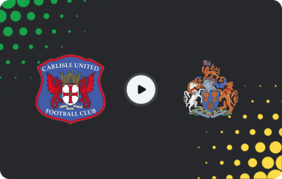 Where to watch Carlisle United — Altrincham, National League, 31.01.2026