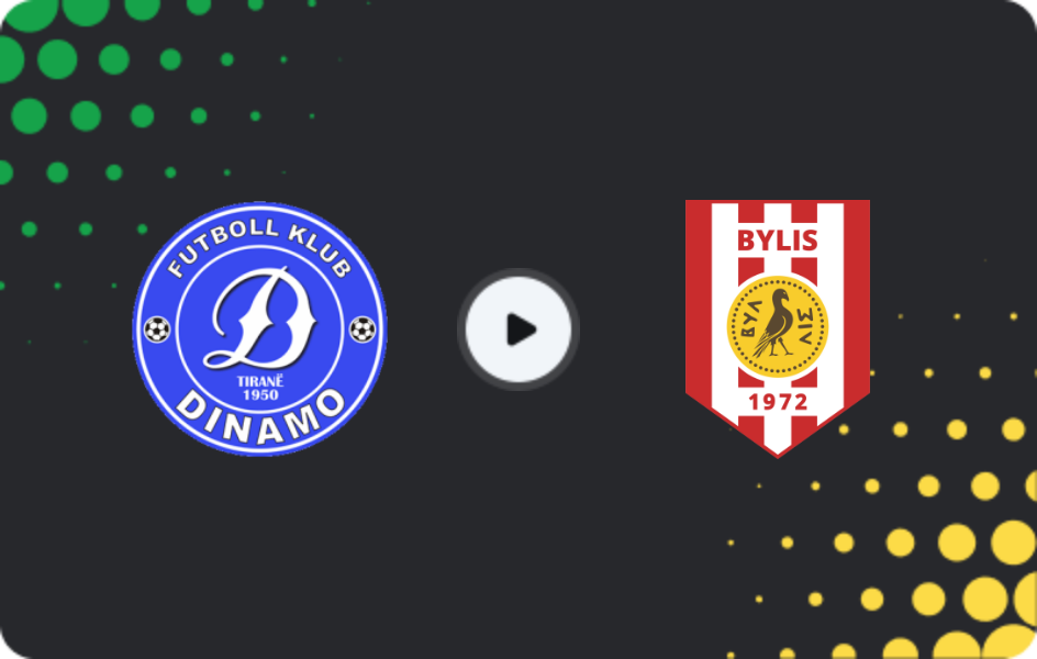 Where to watch Dinamo Tirana — Bylis, Superliga, 31.01.2026