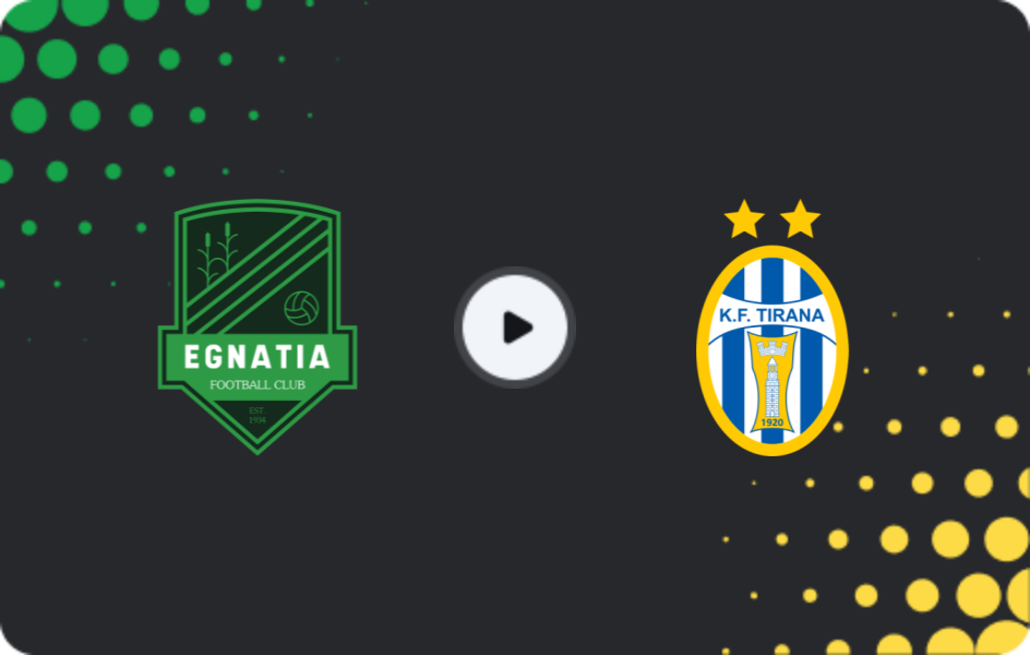 Where to watch Egnatia Rrogozhinë — Tirana, Superliga, 31.01.2026