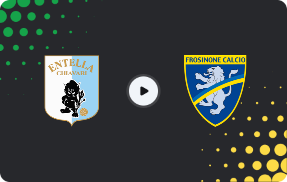Where to watch Virtus Entella — Frosinone, Serie B, 31.01.2026