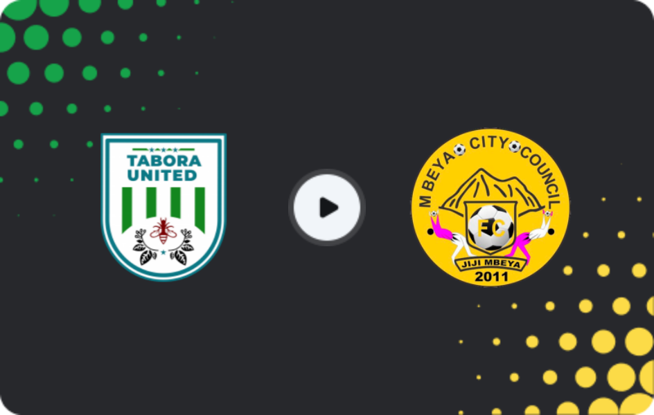 Where to watch Tabora United — Mbeya City, Ligi kuu Bara, 07.02.2026