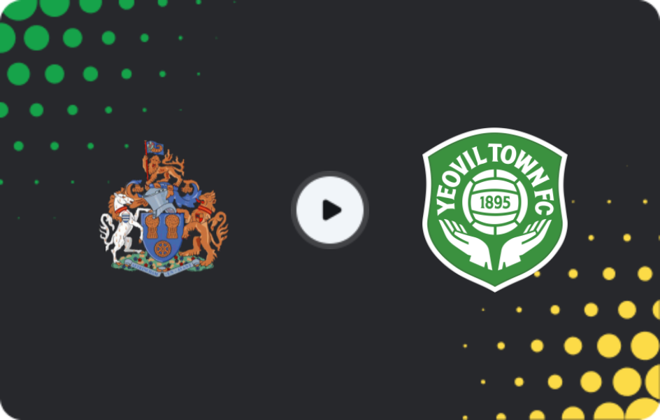 Where to watch Altrincham — Yeovil Town, National League, 07.02.2026