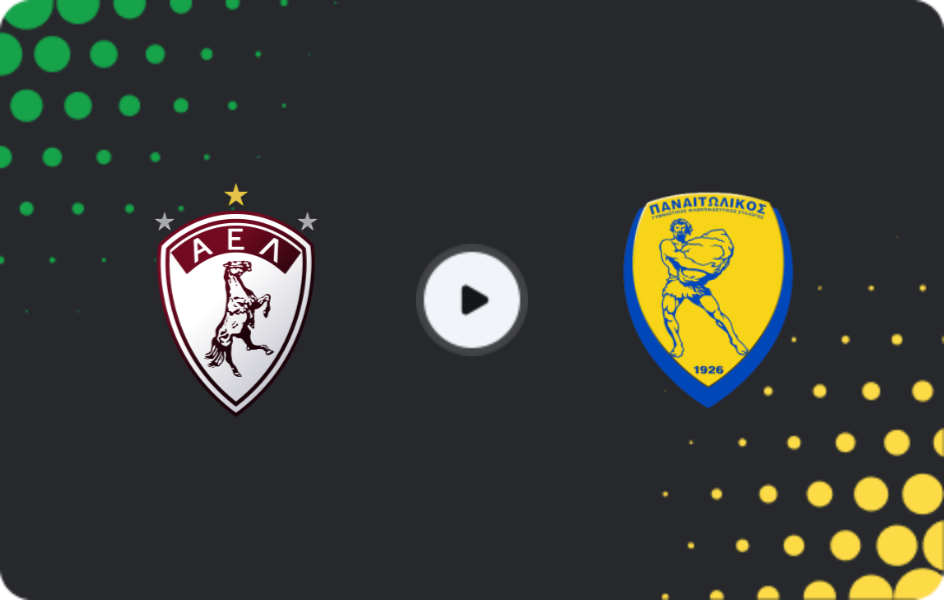 Where to watch Larisa — Panetolikos, Super League, 07.02.2026