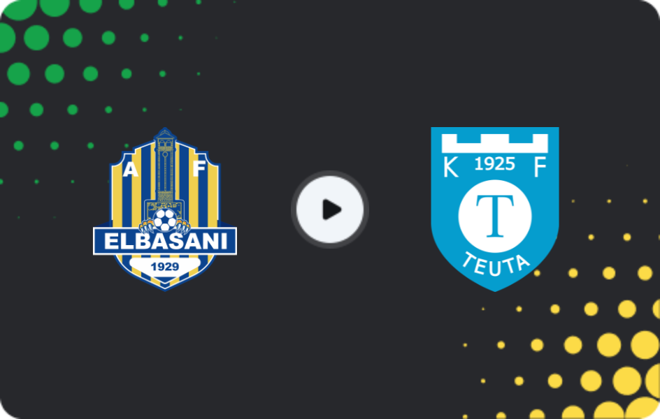 Where to watch AF Elbasani — Teuta Durrës, Superliga, 07.02.2026