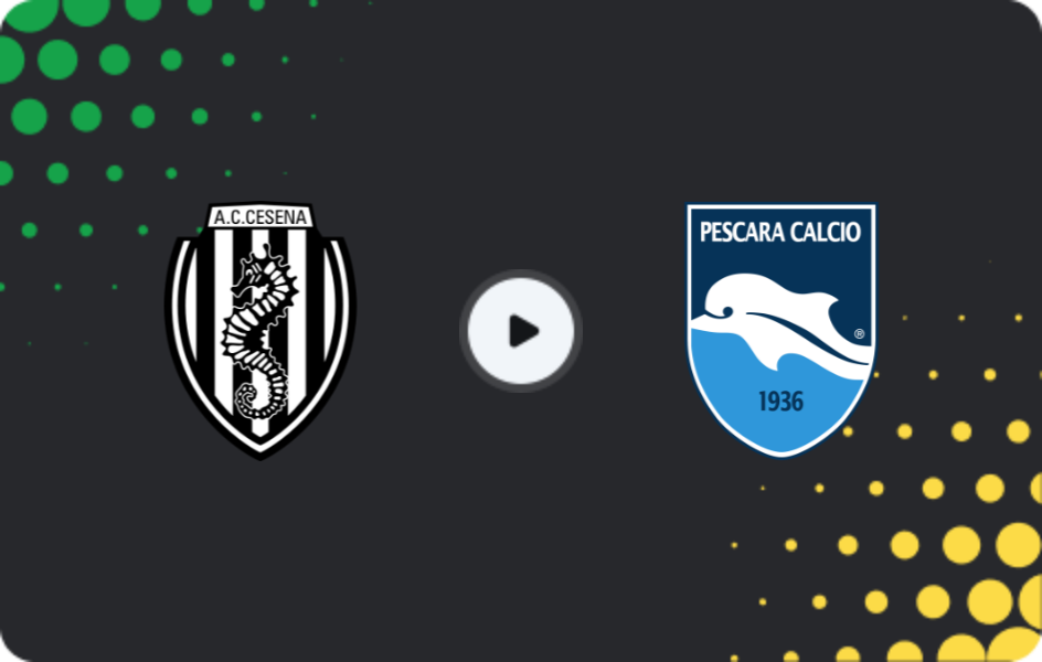 Where to watch Cesena — Pescara, Serie B, 06.02.2026