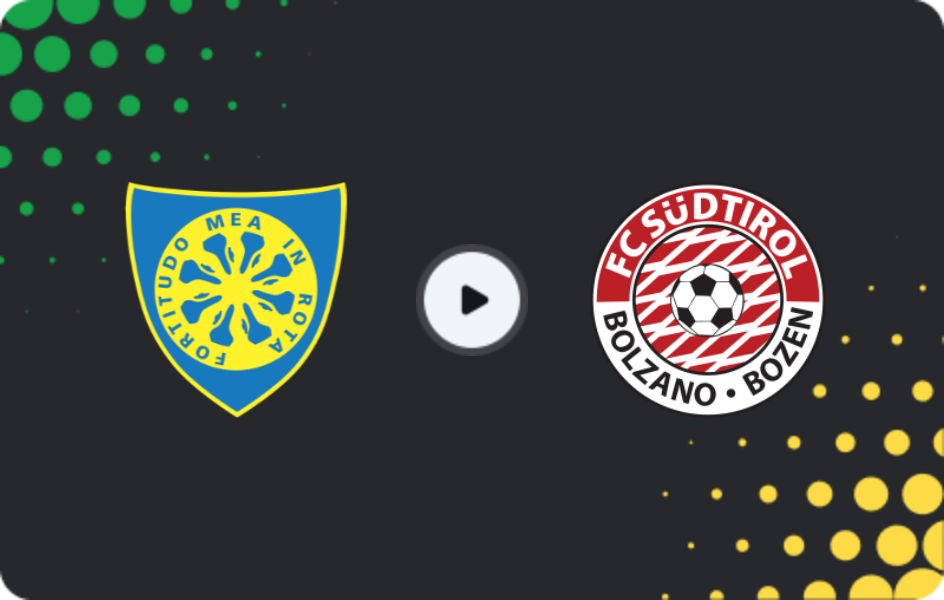 Where to watch Carrarese — Sudtirol, Serie B, 07.02.2026
