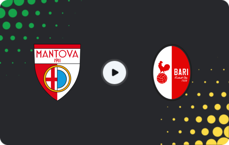 Where to watch Mantova — Bari, Serie B, 07.02.2026