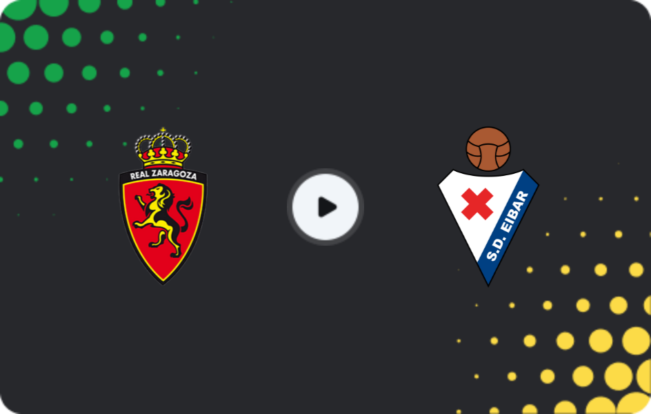 Where to watch Real Zaragoza — Eibar, Segunda, 08.02.2026