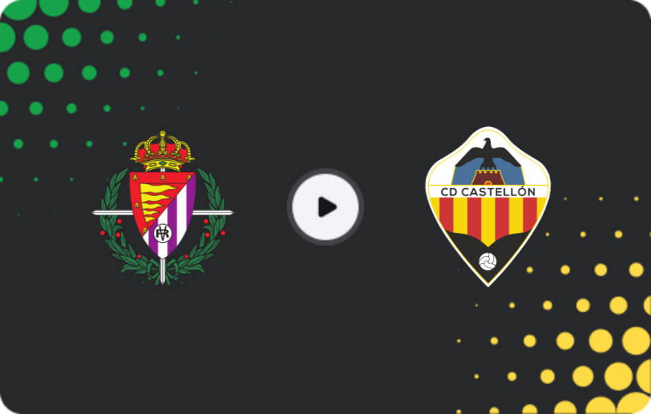 Where to watch Real Valladolid — Castellón, Segunda, 08.02.2026