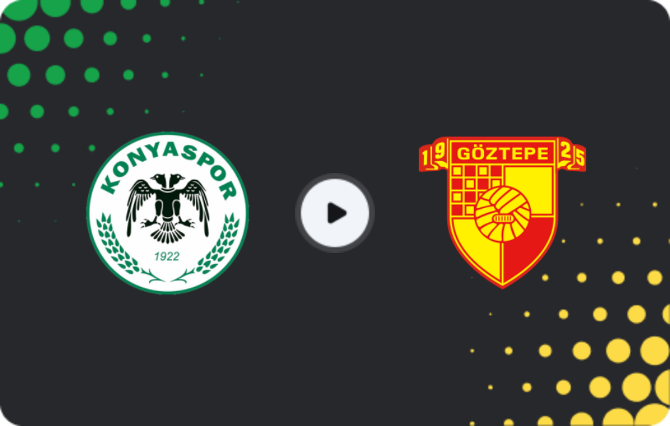 Where to watch Konyaspor — Goztepe, Süper Lig, 08.02.2026