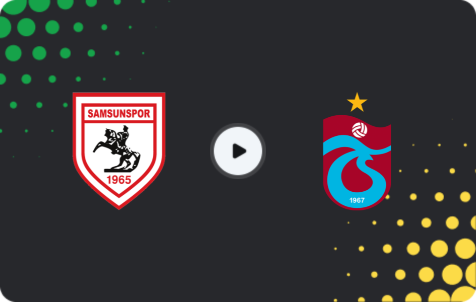 Where to watch Samsunspor — Trabzonspor, Süper Lig, 08.02.2026
