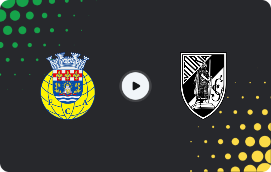 Where to watch Arouca — Vitoria Guimaraes, Primeira Liga, 08.02.2026