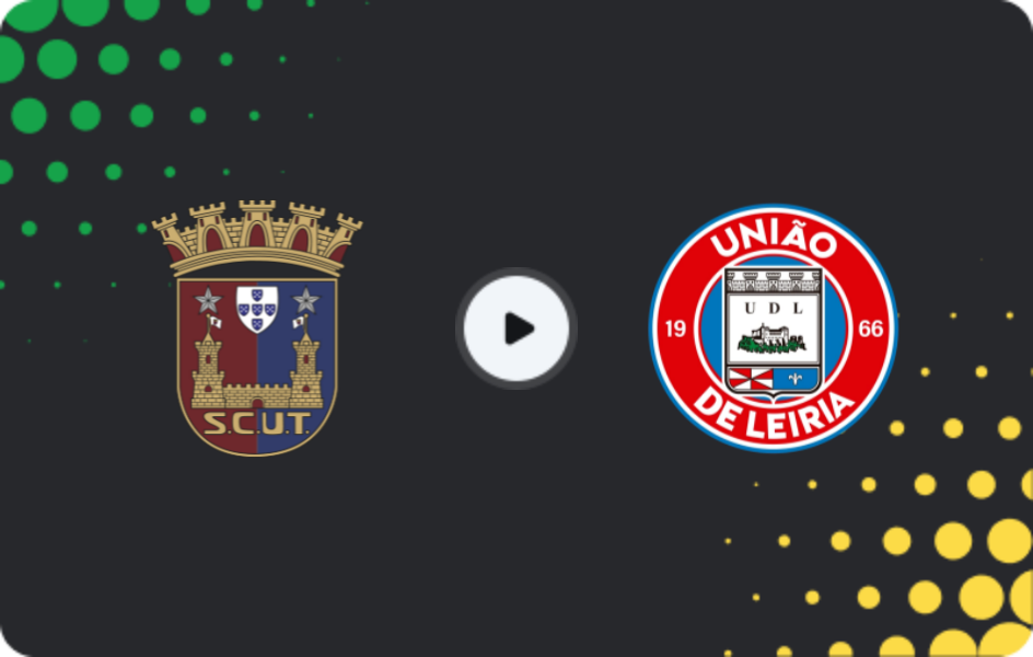 Where to watch Torreense — União de Leiria, Segunda Liga, 08.02.2026