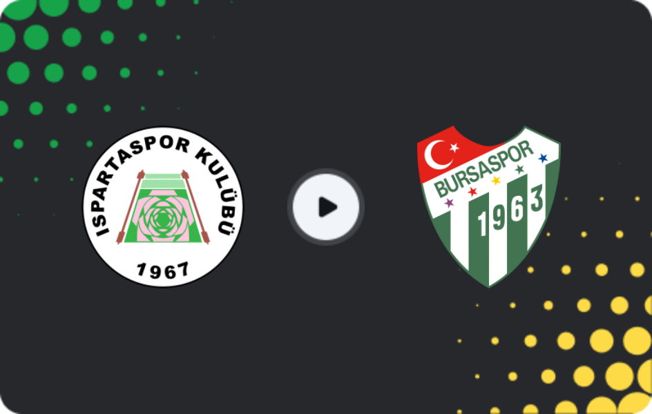 Where to watch Isparta 32 — Bursaspor, 2. Lig, 08.02.2026