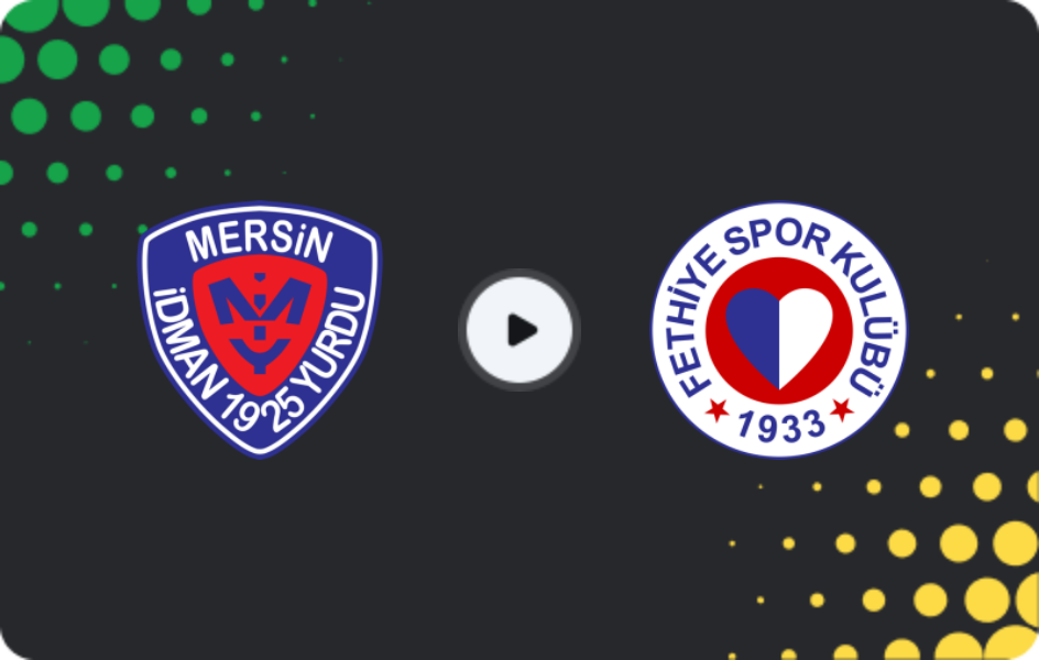 Where to watch Yeni Mersin İdmanyurdu — Fethiyespor, 2. Lig, 08.02.2026