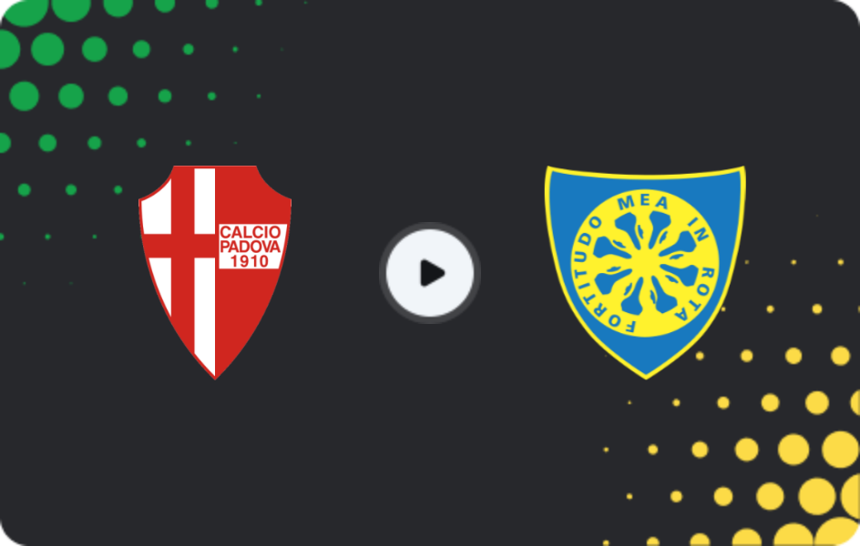 Where to watch Padova — Carrarese, Serie B, 10.02.2026