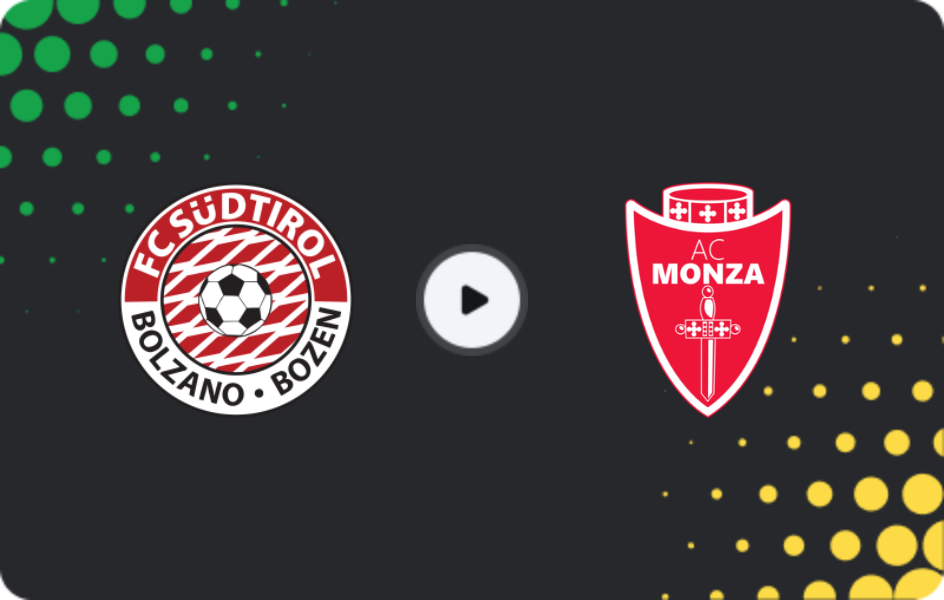 Where to watch Sudtirol — Monza, Serie B, 11.02.2026