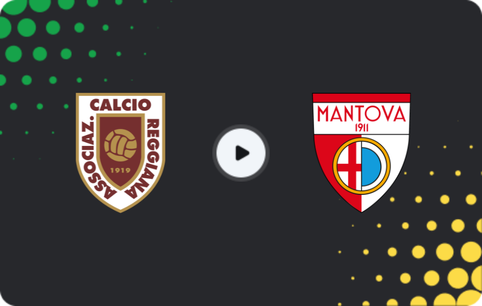 Where to watch Reggiana — Mantova, Serie B, 10.02.2026