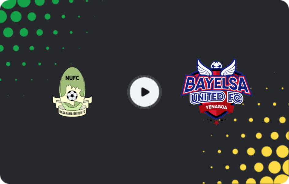 Where to watch Nasarawa United — Bayelsa United, NPFL, 11.02.2026