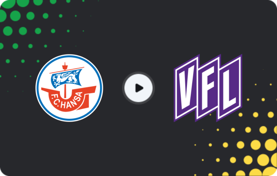 Where to watch Hansa Rostock — Osnabrück, 3. Liga, 14.02.2026