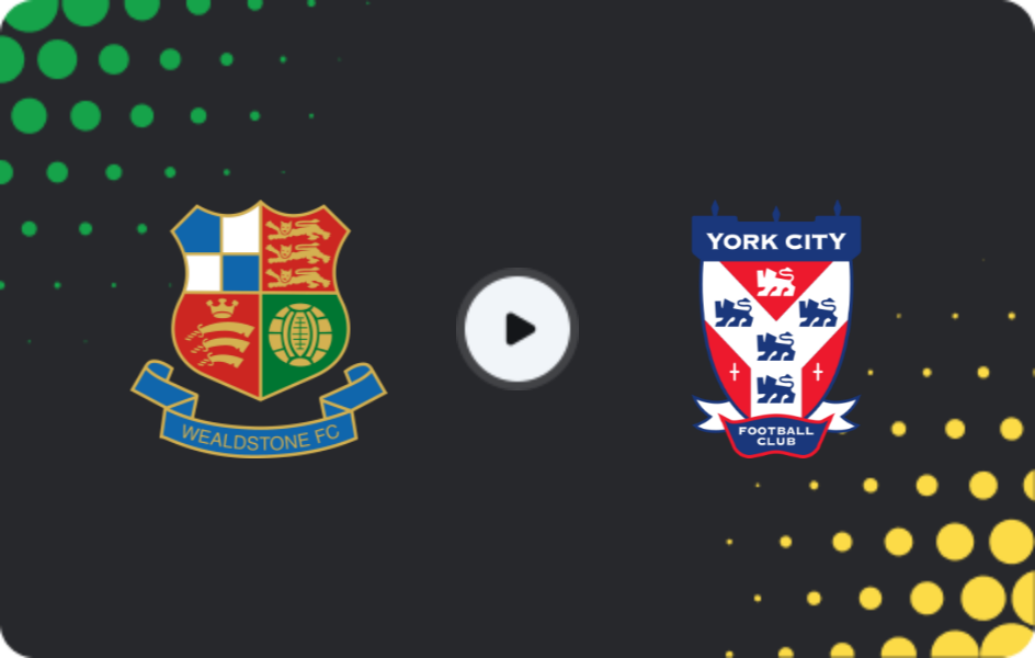 Where to watch Wealdstone — York City, National League, 14.02.2026