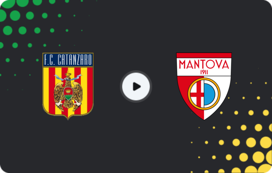 Where to watch Catanzaro — Mantova, Serie B, 14.02.2026