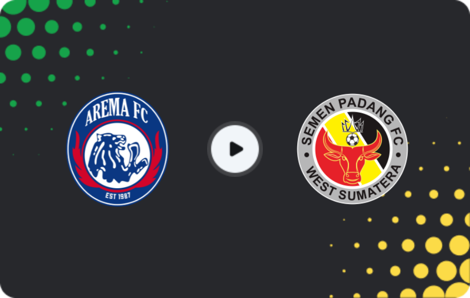 Where to watch Arema FC — Semen Padang, Liga 1, 15.02.2026