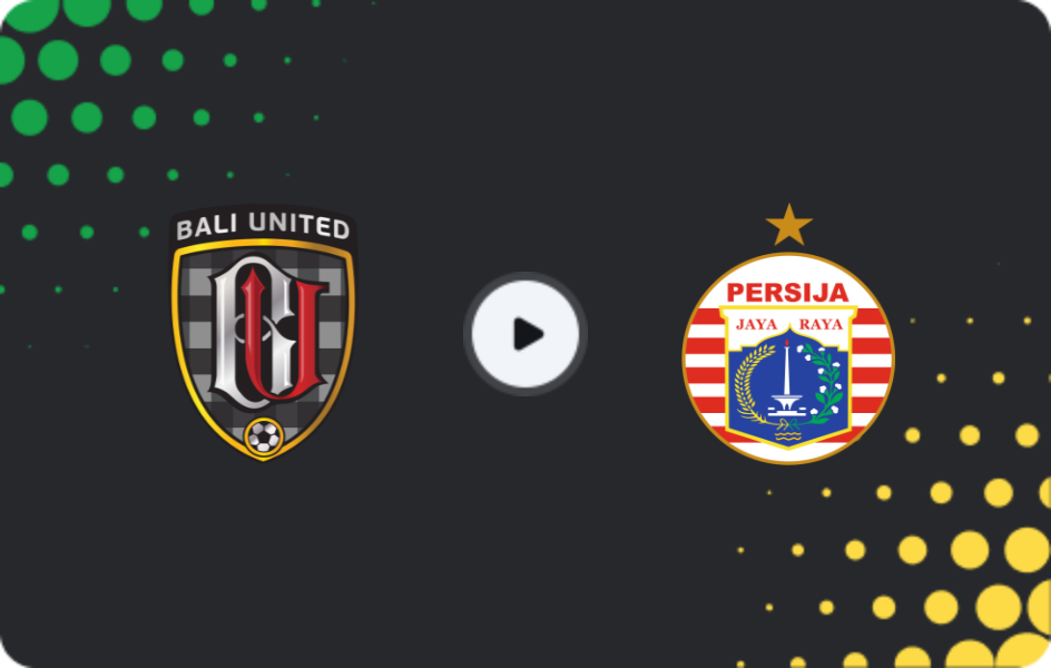Where to watch Bali United — Persija, Liga 1, 15.02.2026